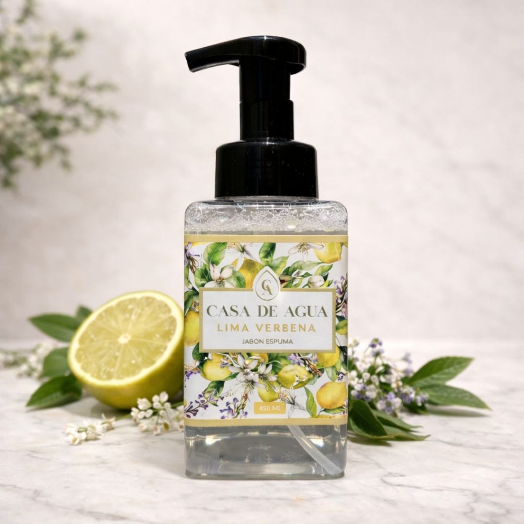 Jabón Espuma · Lima Verbena