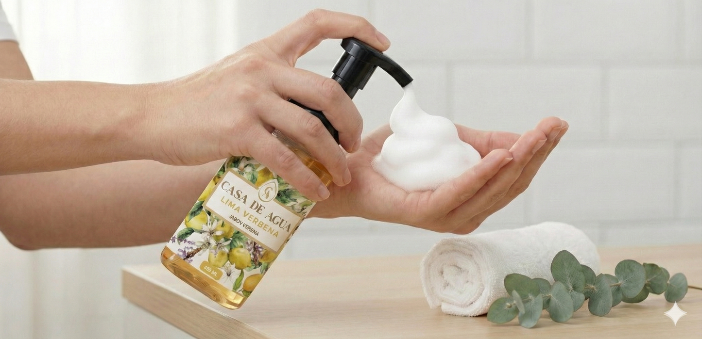 Jabón Espuma Lima Verbena