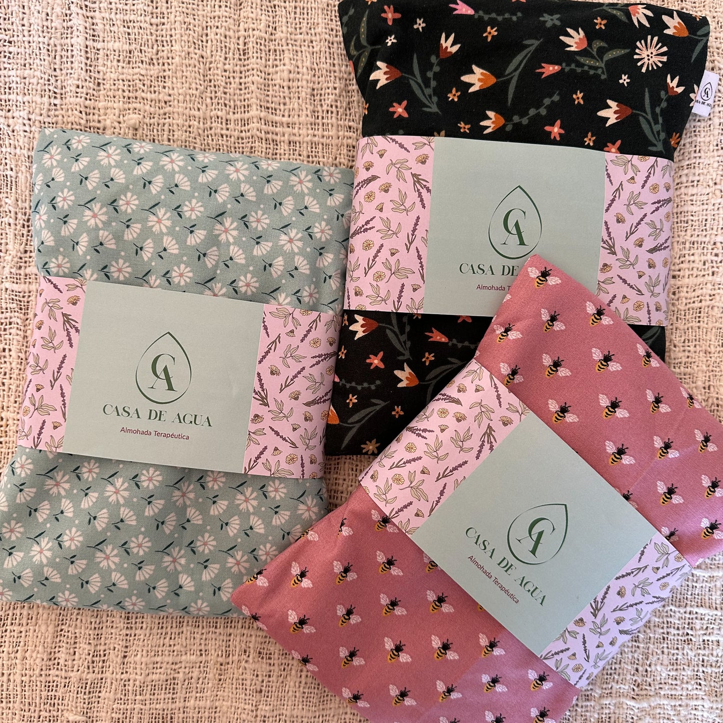 Almohada terapéutica Diseños 450 grs