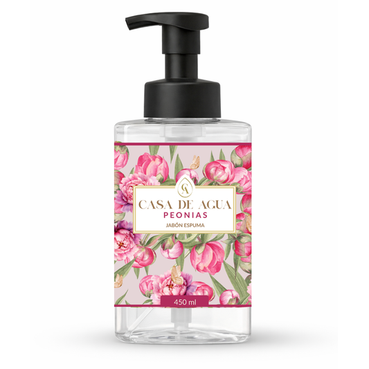 Jabón Espuma Peonías