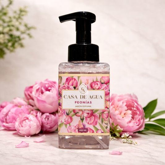 Jabón Espuma Peonías