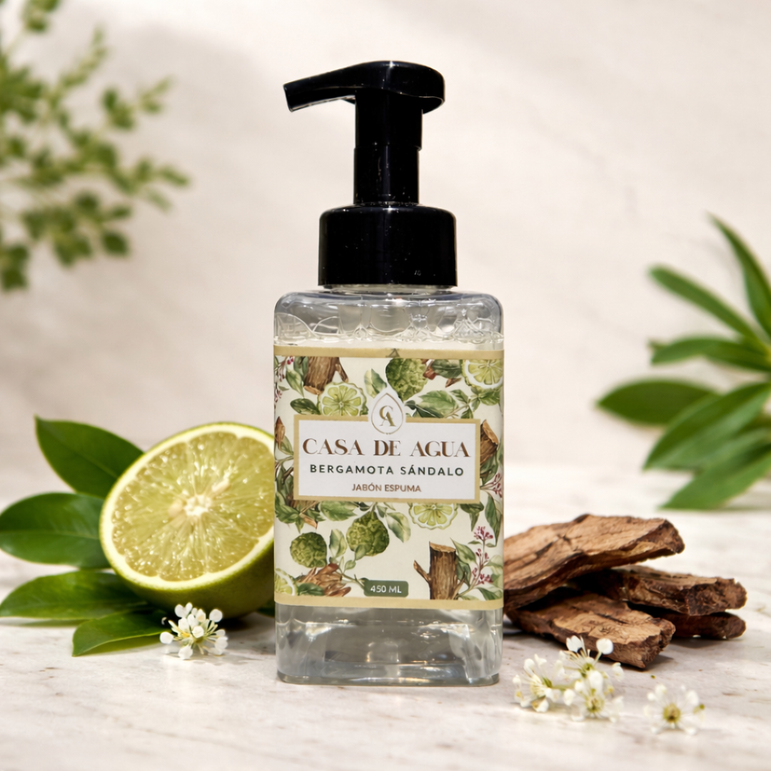 Jabón Espuma Bergamota Sándalo