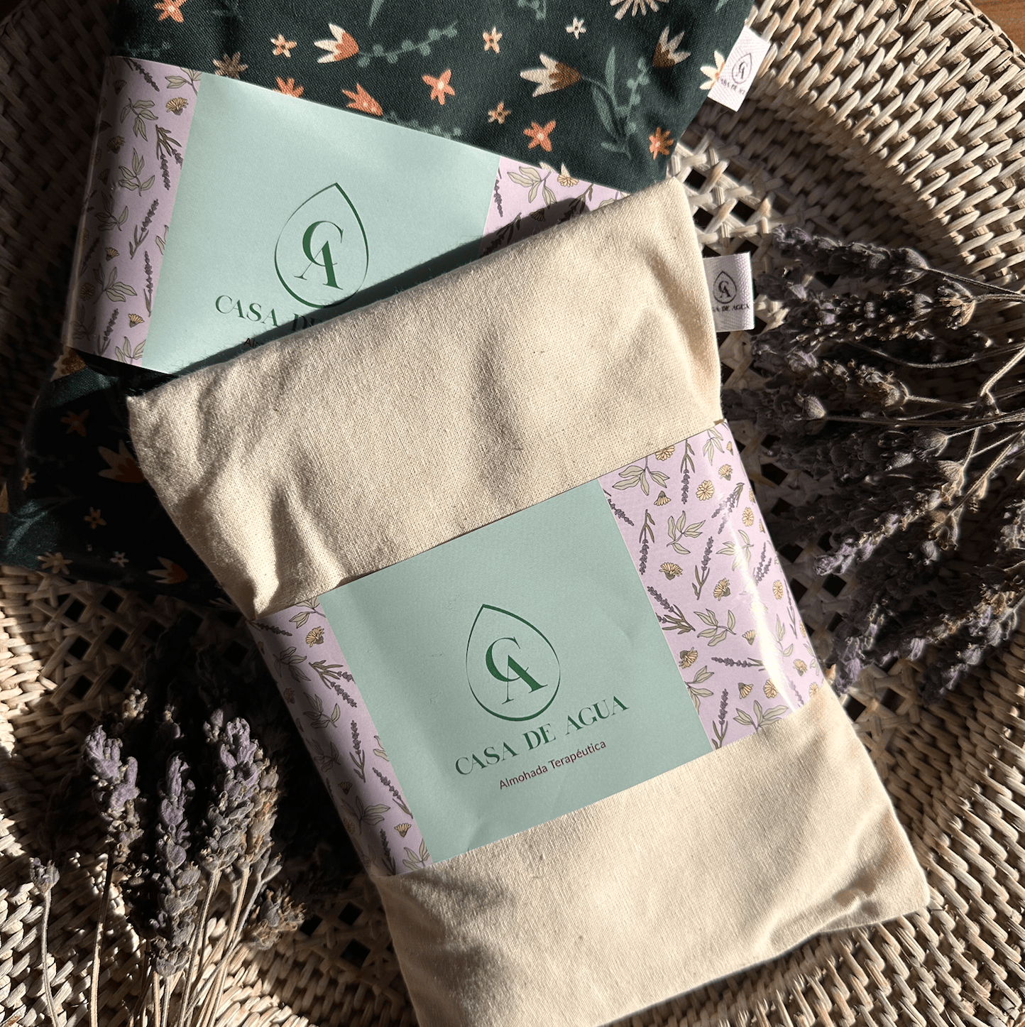 Almohada terapéutica Algodón Crudo 450 grs