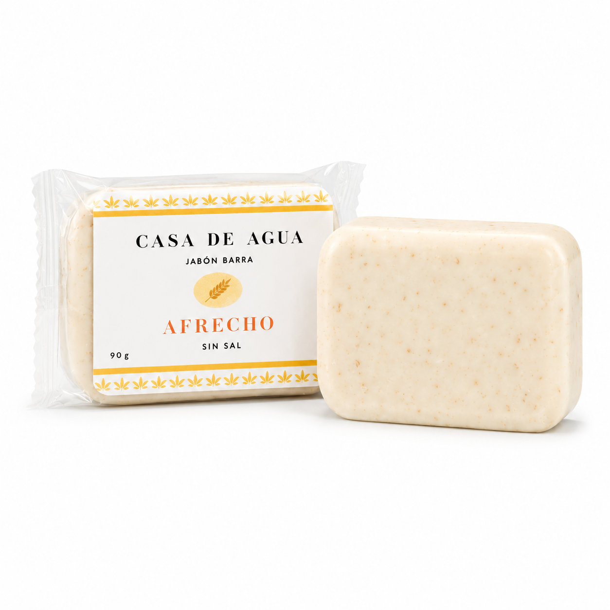 Jabón Esencial · Afrecho