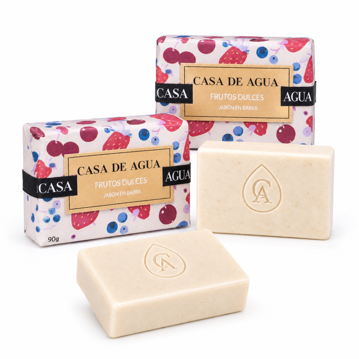 duo frutos dulces con dos jabones ritual artesanales